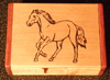 Maple Business Card Box