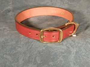 Leather Engraved Dog Collar
