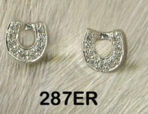 Horse Jewelry Horseshoe Earrings