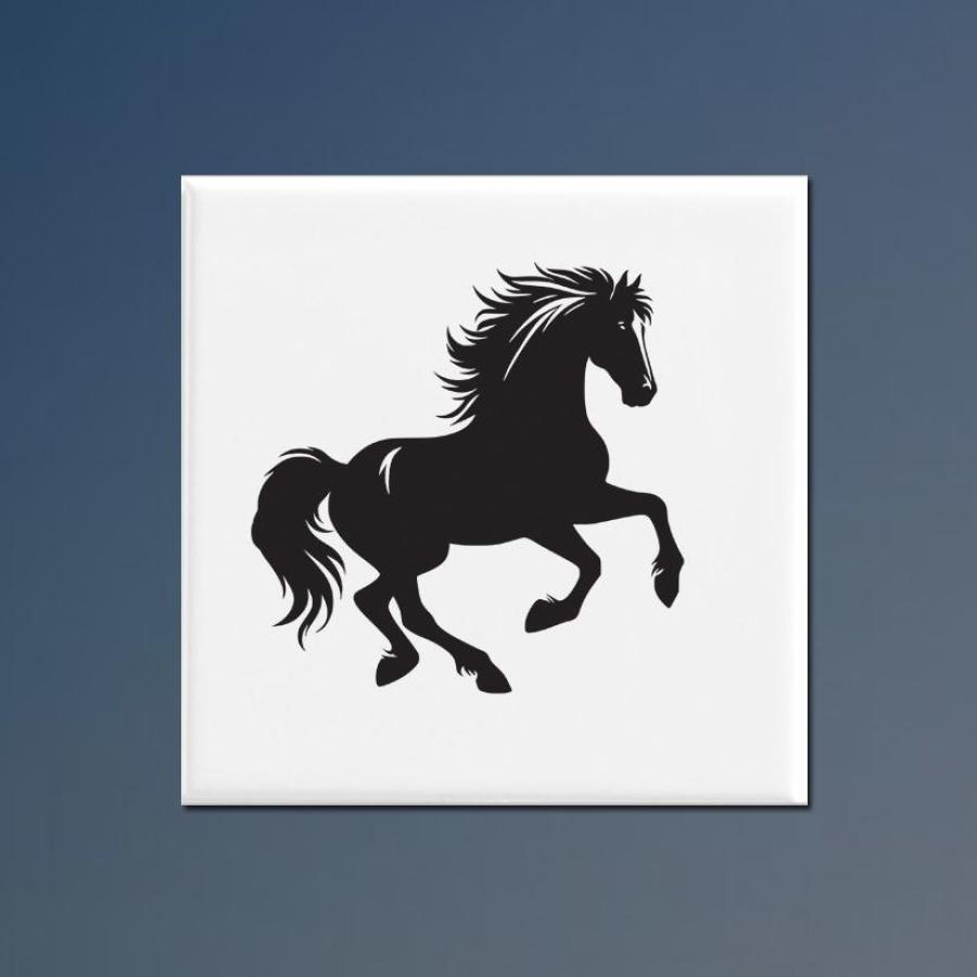 Ceramic Trivet - Horse Design