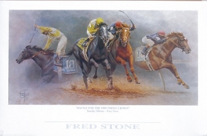 Battle For The 1989 Triple Crown - Poster