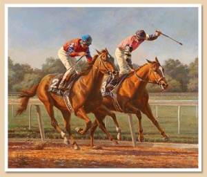 The Duel Custom Size Canvas
