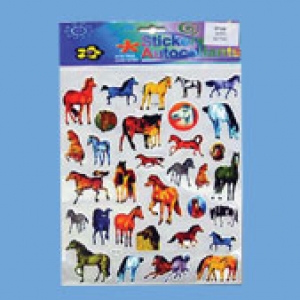 Colorful Horse Stickers