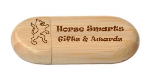 Bamboo Flash Drive - Breed Logo
