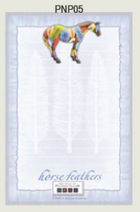 Horse Feathers Note Pad