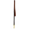 Black/Tan Edgewood Laced Leather Leash