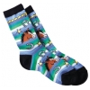 Horse Head with Horseshoes Sock - Adult - Equestrian Apparel Horse Sock.