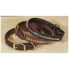 Oakbark Leather Clincher Dog Collar - 1"