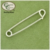 Safety Pin Style Pin sterling silver equestrian pin.