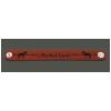Leather ID Ornamental Line Bracelet - Horse Design 6