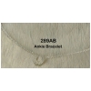 CZ Horseshoe Ankle Bracelet