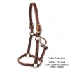 British Leather Walsh Halter - TS - Havana