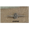 Oldenburg horse breed logo equestrian pin. Sterling silver equestrian jewelry pin featuring the Oldenburg horse Breed logo.