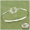 Horseshoe Bangle Bracelet Horse Jewelry