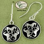 Celtic Triple Horse Knot Earrings - Horse Jewelry