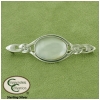 Celtic Knot with Mother of Pearl sterling silver equestrian pin.