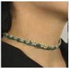 Green Hemp Necklace With Horse Charm
