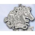 Divine Mare Goddess Equestrian Ornament - Silver