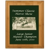 Bamboo Plaque & Plate with Engraved Personal Photo