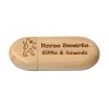 Bamboo Flash Drive - Breed Logo