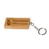 Bamboo Flash Drive - Doberman Design