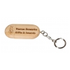 Engraved Bamboo Flash Drive - Horse Design