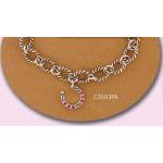 Horseshoe Bracelet - Fucia