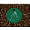 Engraved Equestrian Key Tag - Horse Design