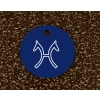Engraved Equestrian Key Tag - Breed Logo