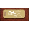 Aluminum Engraved Key Tag - Horse Design