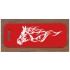 Aluminum Engraved Key Tag - Horse Design 2