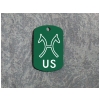 Custom Engraved Dog Tag Key Chain - Breed Logo