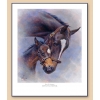 Zenyatta & Foal - Born to Greatness Print by horse racing artist Fred Stone
