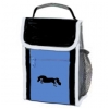 Blue Jumping Horse Lunch Sack