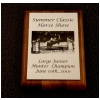 Genuine Walnut Plaque & Plate with Engraved Personal Photo