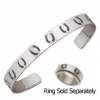 Horseshoe Cuff Bracelet - Equestrian Jewelry.