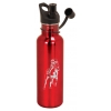 Custom Engraved Stainless Steel Water Bottle with Horse Design