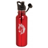 Engraved Stainless Steel Water Bottle with Horse Design 5