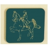 Saddle Seat Horse Magnet - Plastic