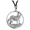 Mare and Foal Pendant