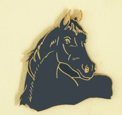 Arabian Head Horse Magnet 