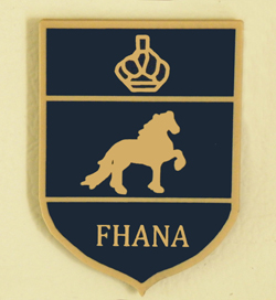 Friesian Breed Logo Magnet 
