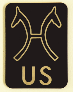 US Hanoverian Breed Logo Magnet 