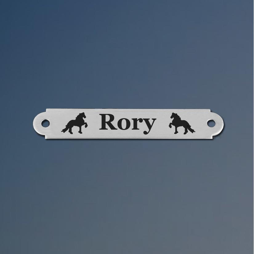 Horse Breed Bridle Nameplate | 25+ Horse Breed Logos