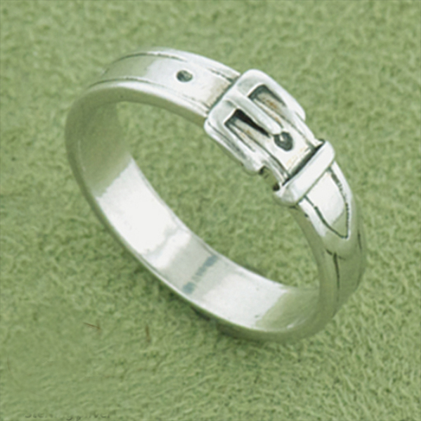 Equestrian Buckle Ring - Horse Jewelry