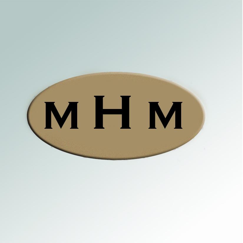 Engraved plastic oval tack trunk nameplate for your tack trunk, mounting block, stall door and more.