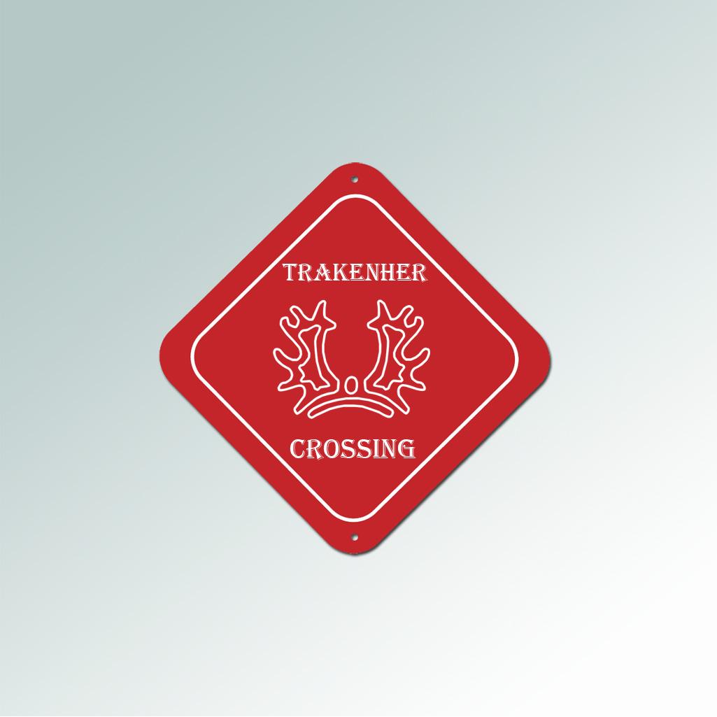 Custom diamond horse breed sign with engraved text and breed logo of your choice. 25+ horse breed logos to choose from.