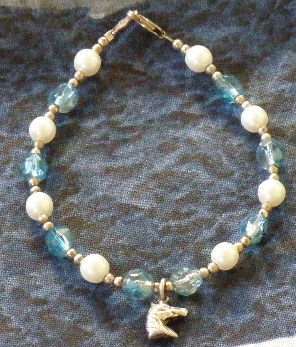 Horse Head Bead Bracelet Horse Jewelry