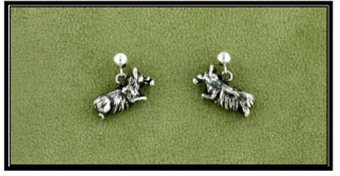 Playing Corgi Earrings - Dog Jewelry