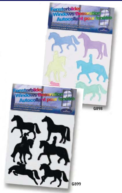 Reusable Decals - Colored Horses
